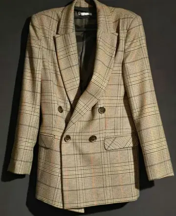 BIANCOGHIACCIO 테일러드 자켓 체크 이탈리아제