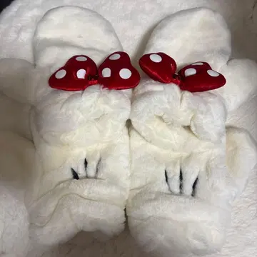 디즈니 미키 미니 미튼 장갑 성인 사이즈