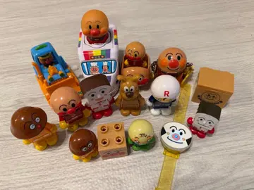 호빵맨 완구 묶음 판매 자동차, 피규어, 케이스