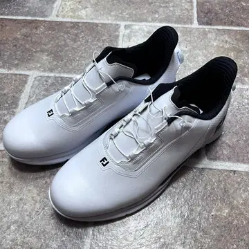 새상품 [ 25.5 ] FJ 골프화 화이트