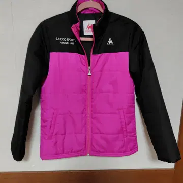 르꼬끄 스포르티브 여성용 자켓 핑크/블랙