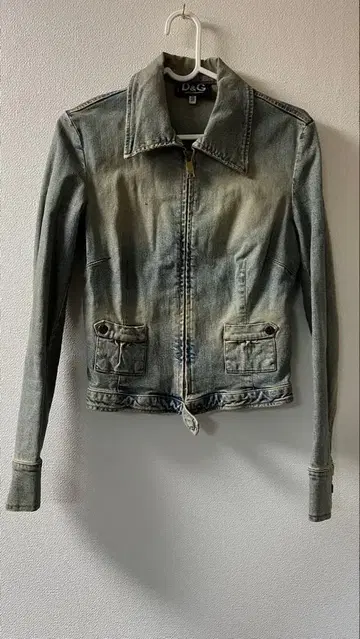 그라데이션 데님 자켓