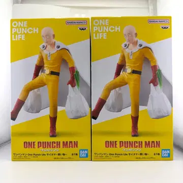 [2개 세트] 원펀맨 사이타마 쇼핑 피규어