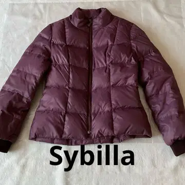 시빌라 다운 자켓 다크 퍼플 다운 90% 페더 10%