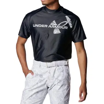 언더아머 반팔 모크넥 셔츠 L 블랙 1384829 아이소