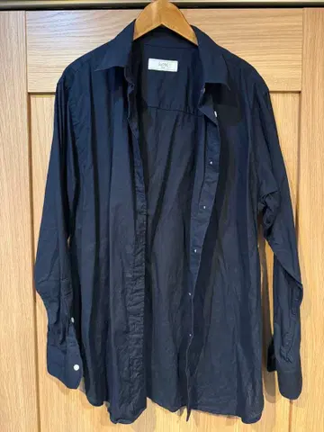 SLOBE 네이비 긴팔 셔츠