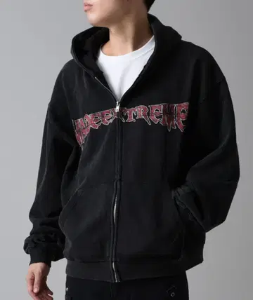 A'GEM/9 x .kom 지퍼 후드티 L 사이즈