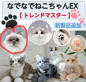 쓰다듬쓰다듬 고양이짱 EX 히말라야 봉제 인형 고양이