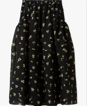 Mila Owen 자카드 플레어 스커트