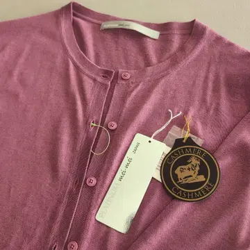 mei-mei JAPAN 캐시미어 실크 가디건 택 포함 새상품