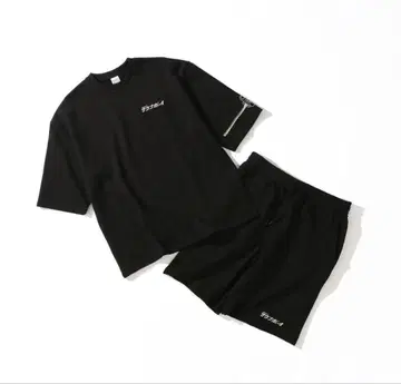 사우나 보이 반팔 로커 키 맨투맨 블랙 M 사이즈