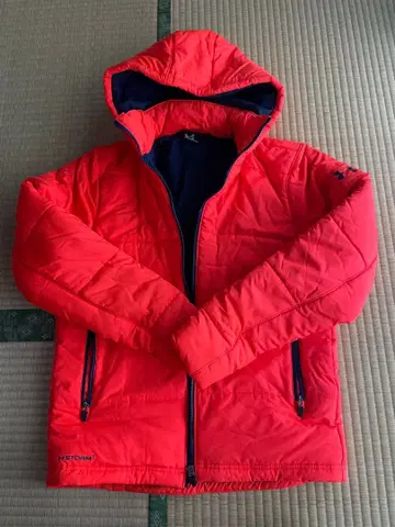 언더아머 오렌지 다운 자켓 SM