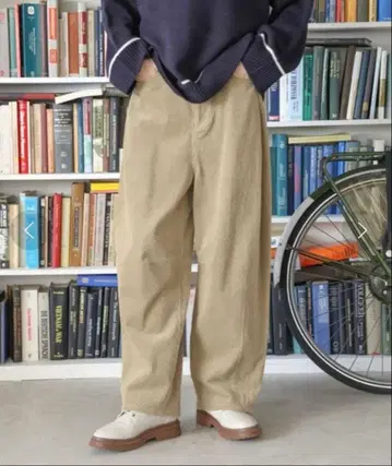 [ 새상품급 ] 니코앤드 호니콜바렐 팬츠 L 베이지 코듀로이