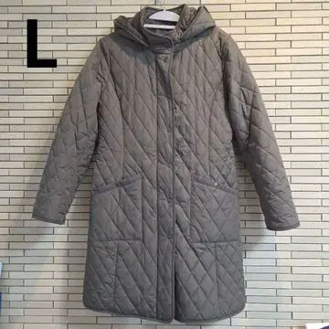 슈라루 퀼트 코트 L