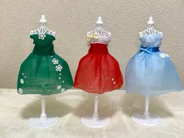 웰컴 스페이스 컬러 드레스 색상 맞추기 퀴즈 미니어처 드레스