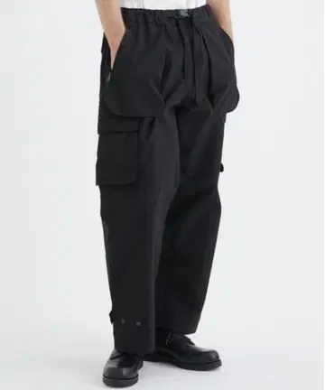 08sircus side out 카고 팬츠 블랙 5