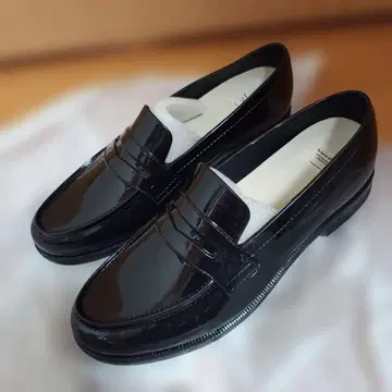 블랙 로퍼 신발 방수 로퍼 편안한 로우힐