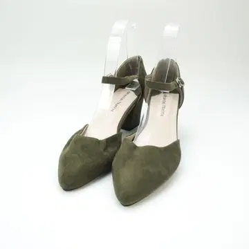 오리엔탈 트래픽 37 스웨이드 펌프스 다크 그린/KD96