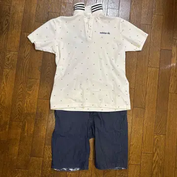 adidas 골프 피케 셔츠 M 사이즈