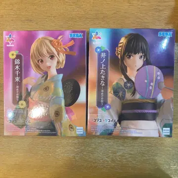 리코리스 리코일 Luminasta 유카타 축제 피규어 2개 세트