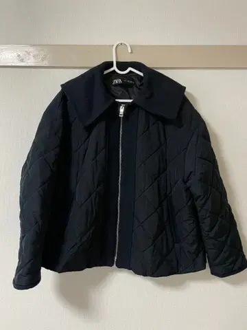 [ ZARA ] 대비 퍼프 자켓