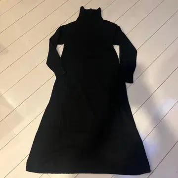 SLOBE IENA 블랙 롱 니트 원피스