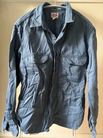 REAL McCOY'S 긴팔 셔츠 블루