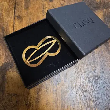 CLINQ 골드 무한대 헤어핀