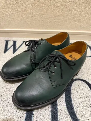 닥터마틴 남성용 그린 쓰리홀 UK8