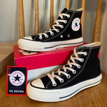 컨버스 메이드 인 재팬 척테일러 블랙 하이컷