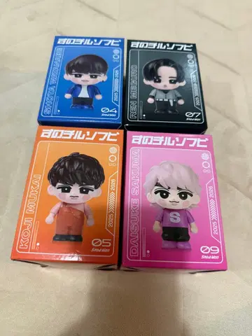 Snow Man 스노치루 소프트 비닐 ON 투어 굿즈 4종