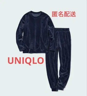 [ UNIQLO ] 울트라 스트레치 스무스 세트 XL 네이비