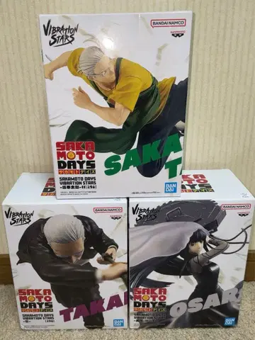 묶음 할인 사카모토 데이즈 피규어 3종 세트 사카모토 타카무라 다이부츠