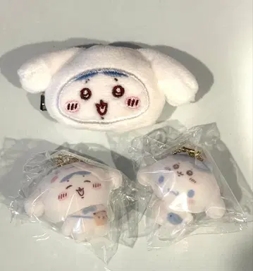 치이카와 x 산리오 플로키 마스코트 참 헤어 클립