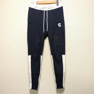 CRONOS 크로노스 조거 팬츠 네이비 화이트 S