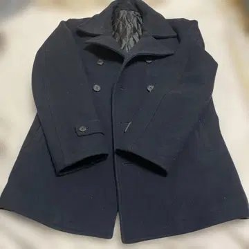 SHIPS JET BLUE 네이비 피 코트 L 사이즈