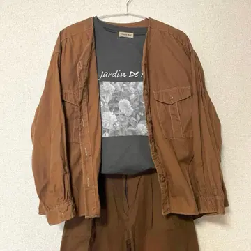 [ 셋업풍 코디 ] T셔츠 셔츠 하의 3세트