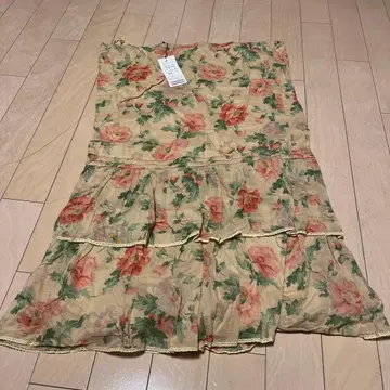 꽃무늬 롱 스커트 랄프 로렌