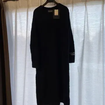 GELATO PIQUE 블랙 롱 드레스