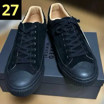 TAKEO KIKUCHI 블랙 스니커즈