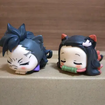 귀멸의 칼날 오히루네코 카마도 네즈코 시나즈가와 겐야