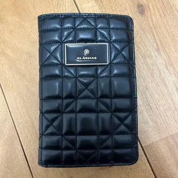 CLATHAS 이단 접이식 지갑 블랙