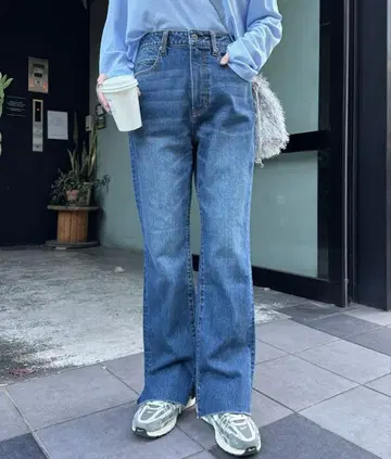 [KELLY] 빈티지 데님/플레어 데님