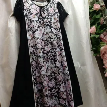 저지 소재 롱 원피스 사이즈 42