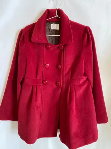 RedHerie 빨간색 플레어 코트