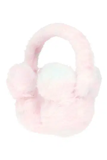 디즈니 귀달린 머리띠 귀도리 핑크