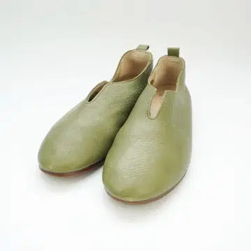 recipe 24.0 V컷 플랫슈즈 플랫 올리브/KD78