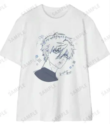 블루 록 나기 세이시로 T셔츠 여성용 XL