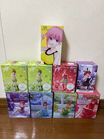 5등분의 신부 피규어 9체 세트