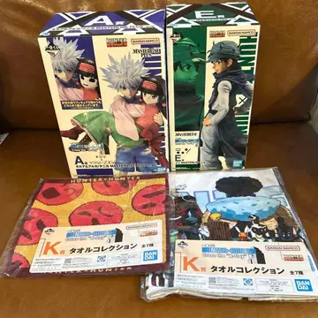HUNTER x HUNTER 제일복권 키루아&니카 진 타월 컬렉션